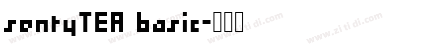 sentyTEA basic字体转换